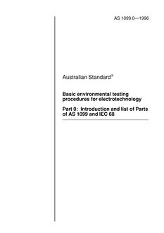 AS 1099.0-1996 PDF