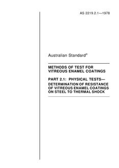 AS 2219.2.1-1978 PDF