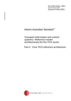 AS 14813.2(INT) PDF