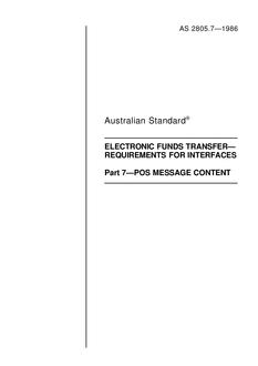 AS 2805.7-1986 PDF