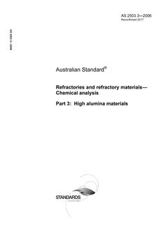 AS 2503.3 PDF Engineering Standards Download