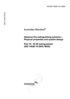 AS ISO 14520.14-2009 PDF