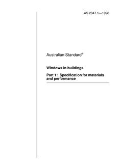 AS 2047.1-1996 PDF