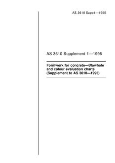 AS 3610 SUPP 1-1995 PDF