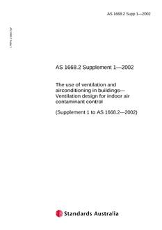 AS 1668.2 SUPP 1 PDF