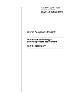 AS 15504.9(INT) PDF