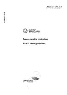 AS IEC 61131.4 PDF