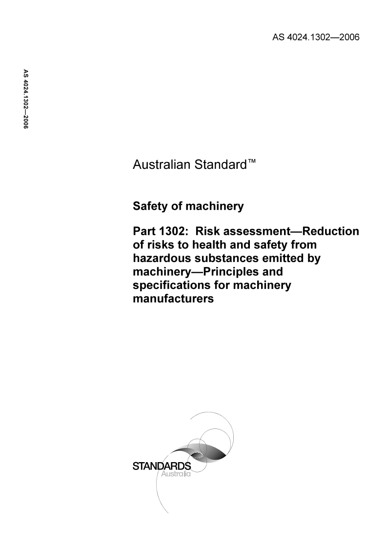 AS 4024.1302-2006 PDF