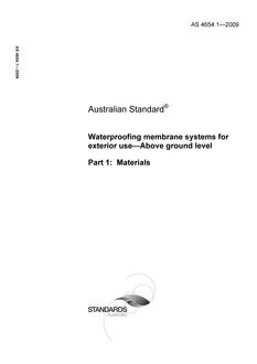 AS 4654.1-2009 PDF