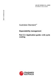 AS IEC 60300.3.3-2005 PDF