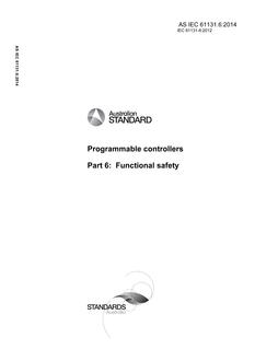 AS IEC 61131.6 PDF