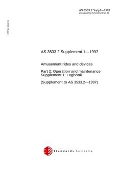 AS 3533.2 SUPP 1-1997 PDF