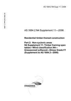 AS 1684.2 N4 SUPP 11-2006 PDF