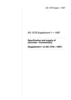 AS 1379 SUPP 1-1997 PDF