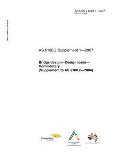 AS 5100.2 SUPP 1 PDF