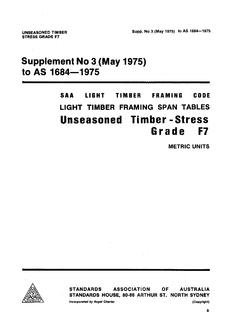 AS 1684 SUPP 3-1975 PDF