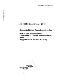 AS 1684.2 Supp 0-2010 PDF