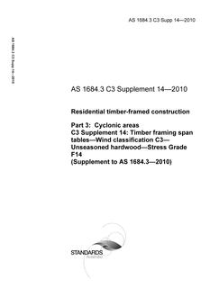 AS 1684.3 C3 Supp 14 PDF