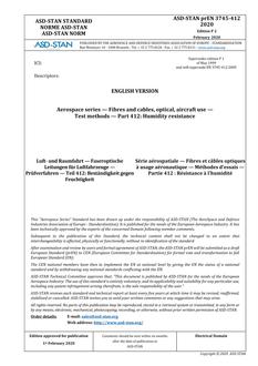 ASD-STAN prEN 3745-412 PDF