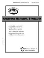 ASSP A10.9-1997 (R2004) PDF