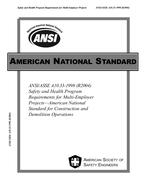 ASSP A10.33-1998 (2004) PDF