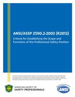 ASSP Z590.2 PDF