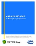 ASSP A10.8-2011 PDF