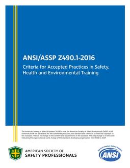 ASSP Z490.1 PDF