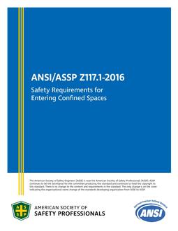 ASSP Z117.1-2016 PDF