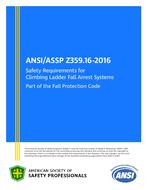 ASSP Z359.16 PDF