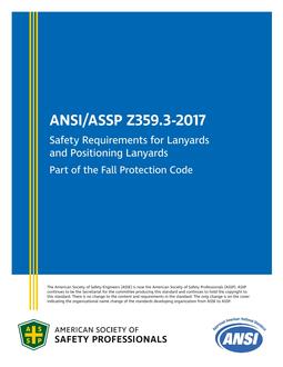 ASSP Z359.3-2017 PDF