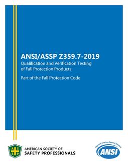 ASSP Z359.7 PDF