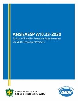 ASSP A10.33-2020 PDF