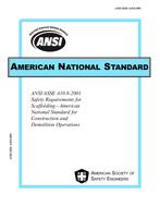 ASSP A10.8-2001 PDF