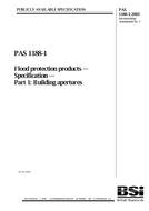 BS PAS 1188-1:2003 PDF