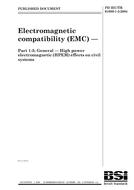 BS PD IEC/TR 61000-1-5 PDF