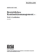 BS 25999-1 PDF