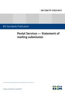 BS DD CEN/TS 15523 PDF