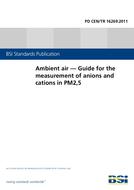 BS PD CEN/TR 16269 PDF