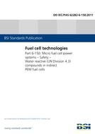 BS DD IEC/PAS 62282-6-150 PDF