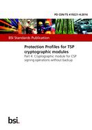 BS PD CEN/TS 419221-4 PDF