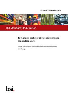 BS 1363-1 PDF