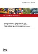 BS PD CEN/TS 17276 PDF