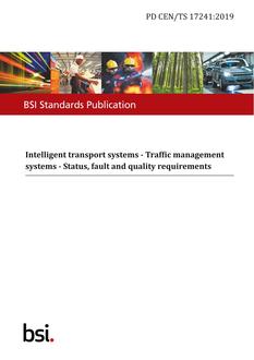 BS PD CEN/TS 17241 PDF