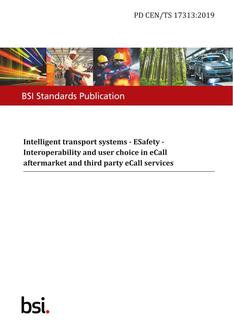 BS PD CEN/TS 17313 PDF