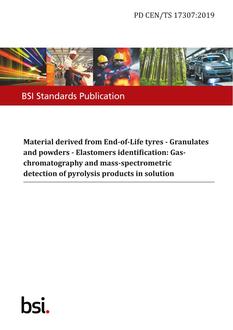 BS PD CEN/TS 17307 PDF