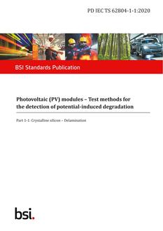 BS PD IEC TS 62804-1-1 PDF