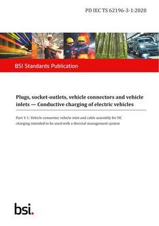 BS PD IEC TS 62196-3-1 PDF