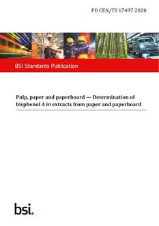 BS PD CEN/TS 17497 PDF