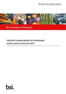 BS PD IEC PAS 63325 PDF